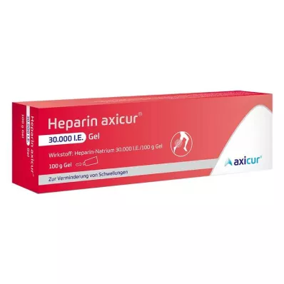 Heparin axicur® 30 000 IU gél, 100 g Heparin axicur® 30 000 IU gél, 100 g