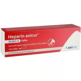 HEPARIN AXICUR 30 000 I.U. masť, 100 g