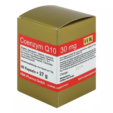 COENZYM Q10 30 mg kapsuly, 60 ks