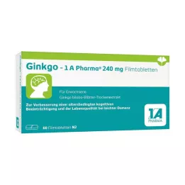 GINKGO-1A Pharma 240 mg filmom obalené tablety, 60 ks
