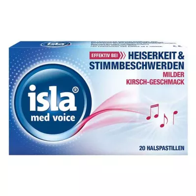 ISLA MED hlasové pastilky, 20 ks