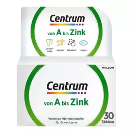 CENTRUM A-Zinc Tablets, 30 kapsúl
