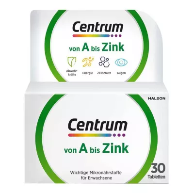CENTRUM A-Zinc Tablets, 30 kapsúl