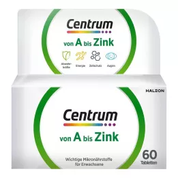 CENTRUM A-Zinc Tablets, 60 kapsúl