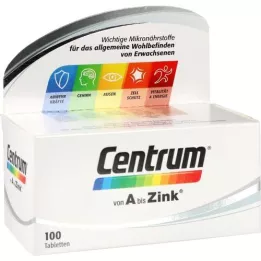 CENTRUM A-Zinc Tablets, 100 kapsúl