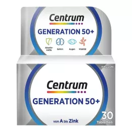 CENTRUM Generácia 50+ tablety, 30 kapsúl