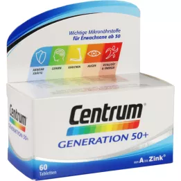 CENTRUM Generácia 50+ tablety, 60 kapsúl