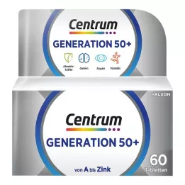 CENTRUM Generácia 50+ tablety, 60 kapsúl