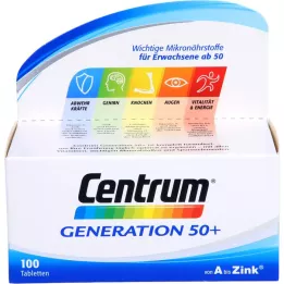 CENTRUM Generácia 50+ tablety, 100 kapsúl