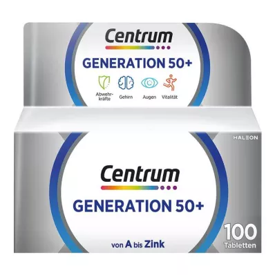 CENTRUM Generácia 50+ tablety, 100 kapsúl