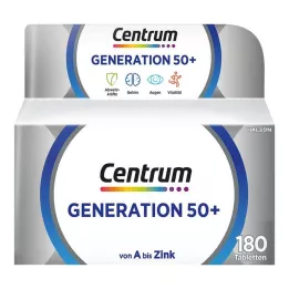 CENTRUM Generácia 50+ tablety, 180 kapsúl