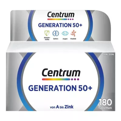 Centrum Generation 50 + tablety, 180 ks