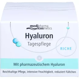 HYALURON TAGESPFLEGE bohatý krém v poháriku, 50 ml