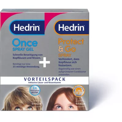 HEDRIN Kombinované balenie Value pack, 1 P