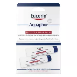 EUCERIN Aquaphor Protect &amp; Opravná masť, 2x10 ml