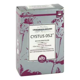 CYSTUS 052 Organické pastilky na hrdlo, 132 ks