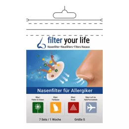 Filter Your Life nosový filter pre alergikov veľkosť S, 7x2 kusy