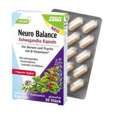 NEURO BALANCE Ashwagandha Capsules Salus, 30 kapsúl