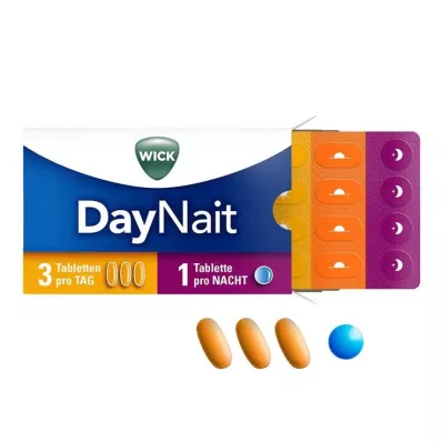 WICK DayNait filmom obalené tablety, 16 ks WICK DayNait filmom obalené tablety, 16 ks