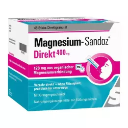 MAGNESIUM SANDOZ Priame 400 mg tyčinky, 48 ks