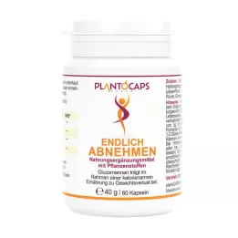 PLANTOCAPS Finally Slimming Capsules, 60 kapsúl