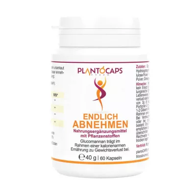 PLANTOCAPS Finally Slimming Capsules, 60 kapsúl