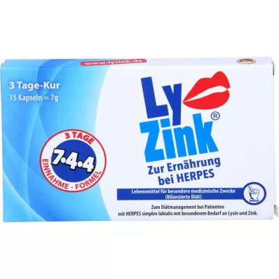 LY ZINK GEGEN HERPES Kapsuly, 15 ks