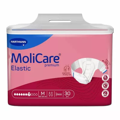 MoliCare® Premium Elastic Slip 7 kvapiek veľkosť M, 30 ks