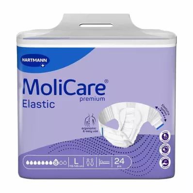 MoliCare® Premium Elastic Slip 8 kvapiek veľkosť L, 24 ks MoliCare® Premium Elastic Slip 8 kvapiek veľkosť L, 24 ks
