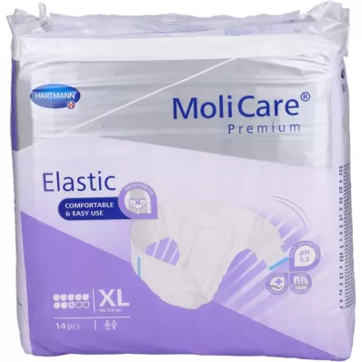 MOLICARE Premium Elastic Slip 8 kvapiek veľkosť XL, 14 ks