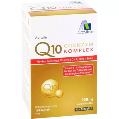 COENZYM Q10 100 mg kapsule+vitamíny+minerály, 120 ks