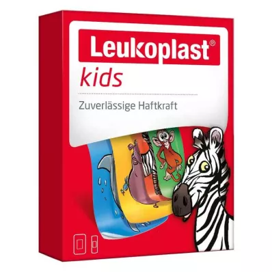 Leukoplast detské prúžky 19x56 mm 8 kusov / 38x63 mm 4 kusy, 12 kusov Leukoplast detské prúžky 19x56 mm 8 kusov / 38x63 mm 4 kusy, 12 kusov
