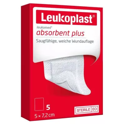 Leukoplast Leukomed sterilné krytie na rany 5x7,2 cm, 5 ks Leukoplast Leukomed sterilné krytie na rany 5x7,2 cm, 5 ks