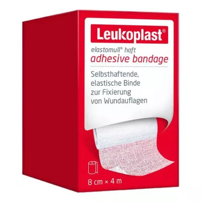 LEUKOPLAST Elastomull lepiaca fixačná páska.elast.8 cmx4 m, 1 ks