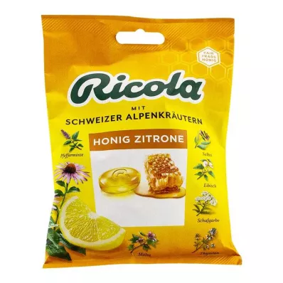 Ricola s cukrovým vrecúškom Echinacea medovo citrónové sladkosti, 75 g Ricola s cukrovým vrecúškom Echinacea medovo citrónové sladkosti, 75 g