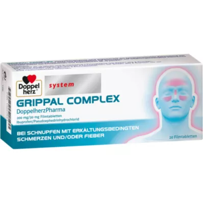 GRIPPAL COMPLEX DoppelherzPharma 200 mg/30 mg FTA, 20 ks