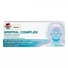 GRIPPAL COMPLEX DoppelherzPharma filmom obalené tablety, 20 ks