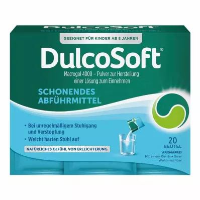 DulcoSoft® práškové laxatívum na zápchu, 20X10 g DulcoSoft® práškové laxatívum na zápchu, 20X10 g