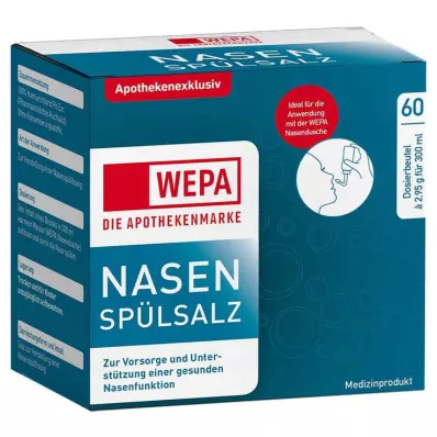 WEPA Soľ na vyplachovanie nosa, 20 x 2,95 g WEPA Soľ na vyplachovanie nosa, 20 x 2,95 g