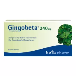 GINGOBETA 240 mg filmom obalené tablety, 50 ks