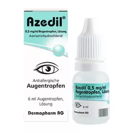 Azedil® s azelastínom očné kvapky, 6 ml