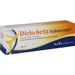 DICLO BETA Gél proti bolesti, 100 g