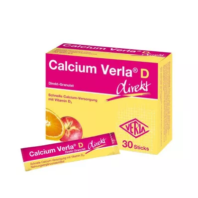 Calcium Verla D priamy granulát, 30 kusov Calcium Verla D priamy granulát, 30 kusov