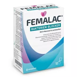 FEMALAC Blokátor baktérií v prášku, 10 ks