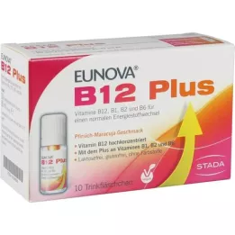 EUNOVA B12 Plus injekčná liekovka, 10X8 ml