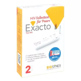 EXACTO HIV Autotest pre páry, 1 ks
