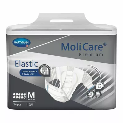 Molicare Premium Elastic Slip 10 kvapiek veľkosť M, 14 ks Molicare Premium Elastic Slip 10 kvapiek veľkosť M, 14 ks