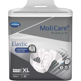 MOLICARE Premium Elastické nohavičky 10 kvapiek veľkosť XL, 14 ks