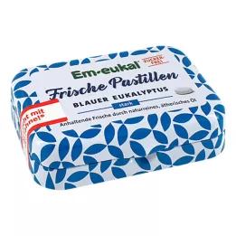 EM Eukal Fresh pastilky modrý bez eukalyptu, 20 g