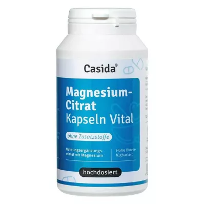 Magnézium citrátové kapsuly Vital, 120 kusov Magnézium citrátové kapsuly Vital, 120 kusov